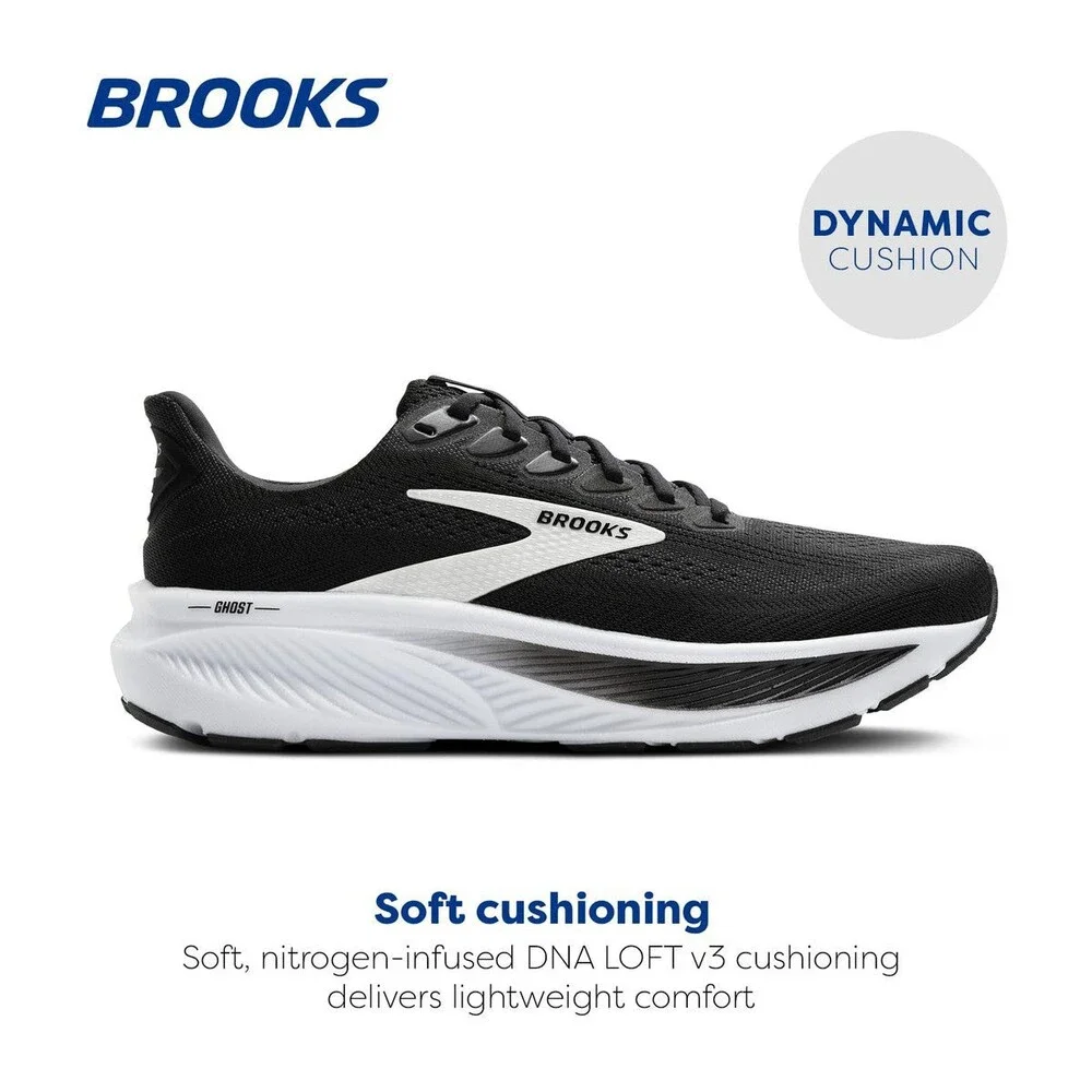 Brooks Women's Ghost 17 Black/Grey/White 120431-1B-090